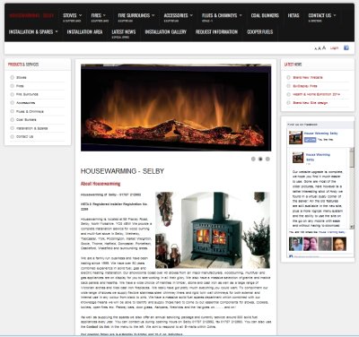 Northern Living - Responsive Content Management System upgrade - Housewarming Selby