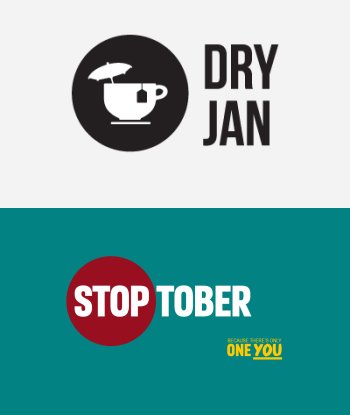 Why don't we support Stoptober and now Dry January?
