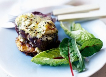 Steak with Blue cheese butter and Bubble and Squeak fritters